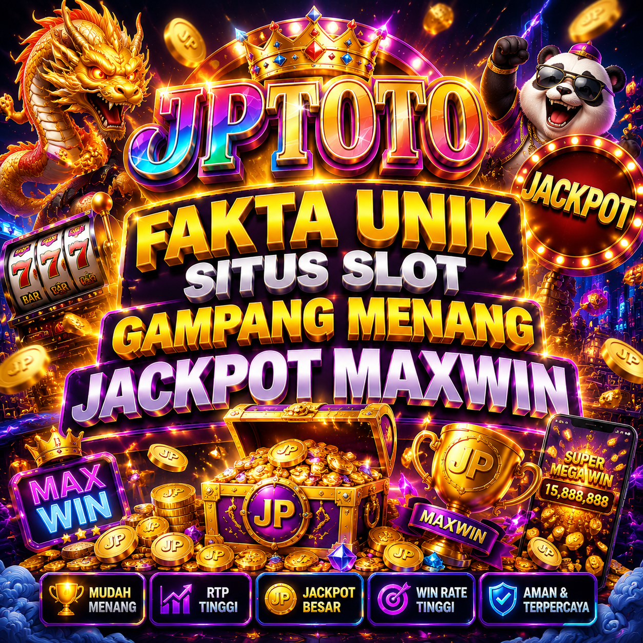 JPTOTO Fakta Unik Situs Slot Gampang Menang Jackpot Maxwin